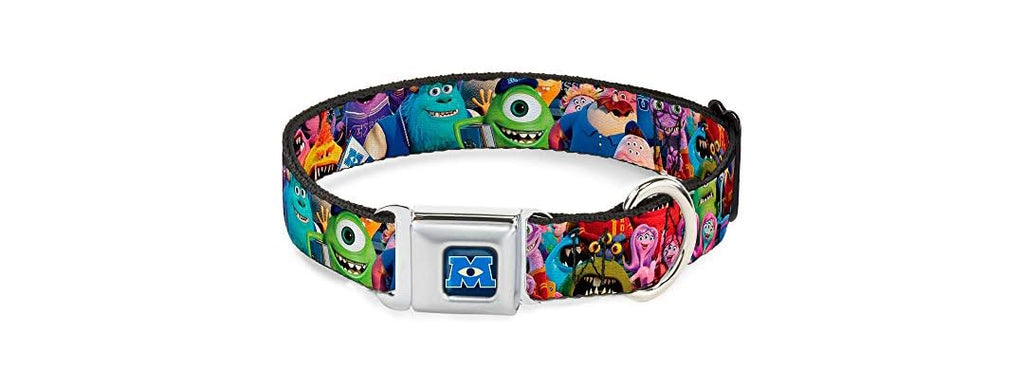 Buckle-Down Dog Collar Seatbelt Buckle Monsters Univerisity