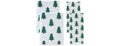 Winter Holiday Trees 100% Cotton Premium 4-Pc Towel Set