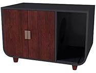 Staart Dyad Cat Litter Box Enclosure and Nightstand
