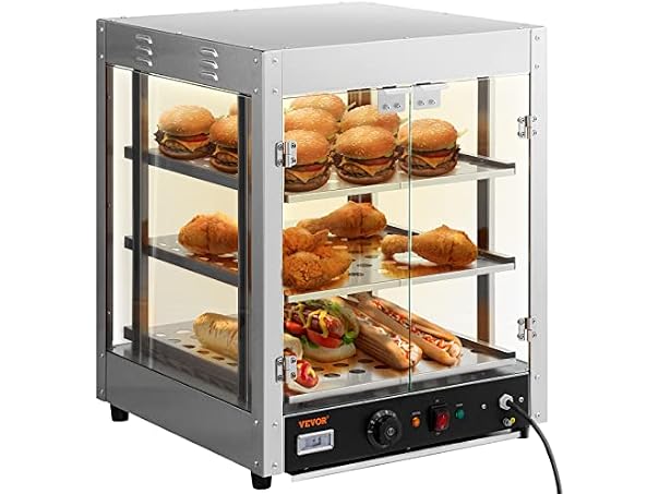 VEVOR Commercial Food Warmer Display, 3