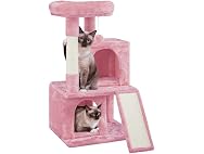Yaheetech Cat Tree for Indoor Pets, 36in Tower Condo