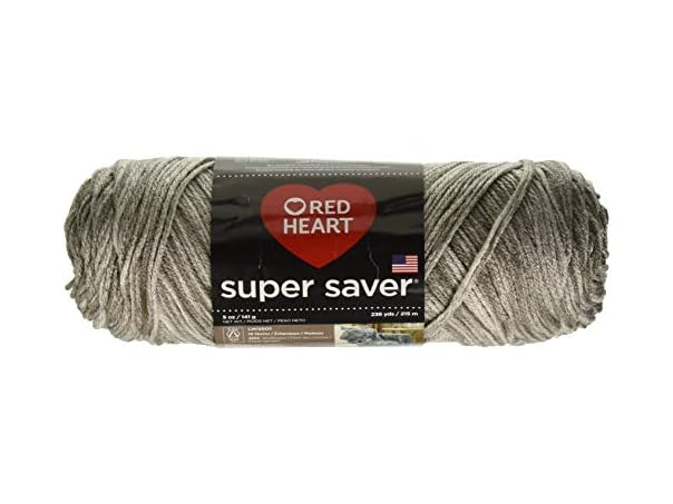 RED HEART Super Saver Yarn, Soapstone