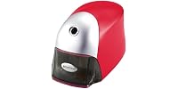 Bostitch QuietSharp Pencil Sharpener Red