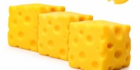 Twilight Squishy Sensory Toys Cheese, 3PK