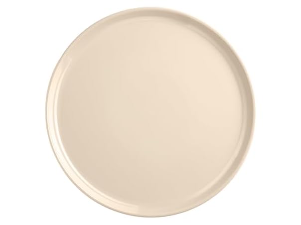 Emile Henry Ceramic Dinner Plate  11" Clay/Cream