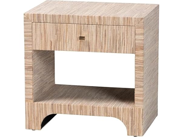 bali & pari Jaques Grasscloth Nightstand