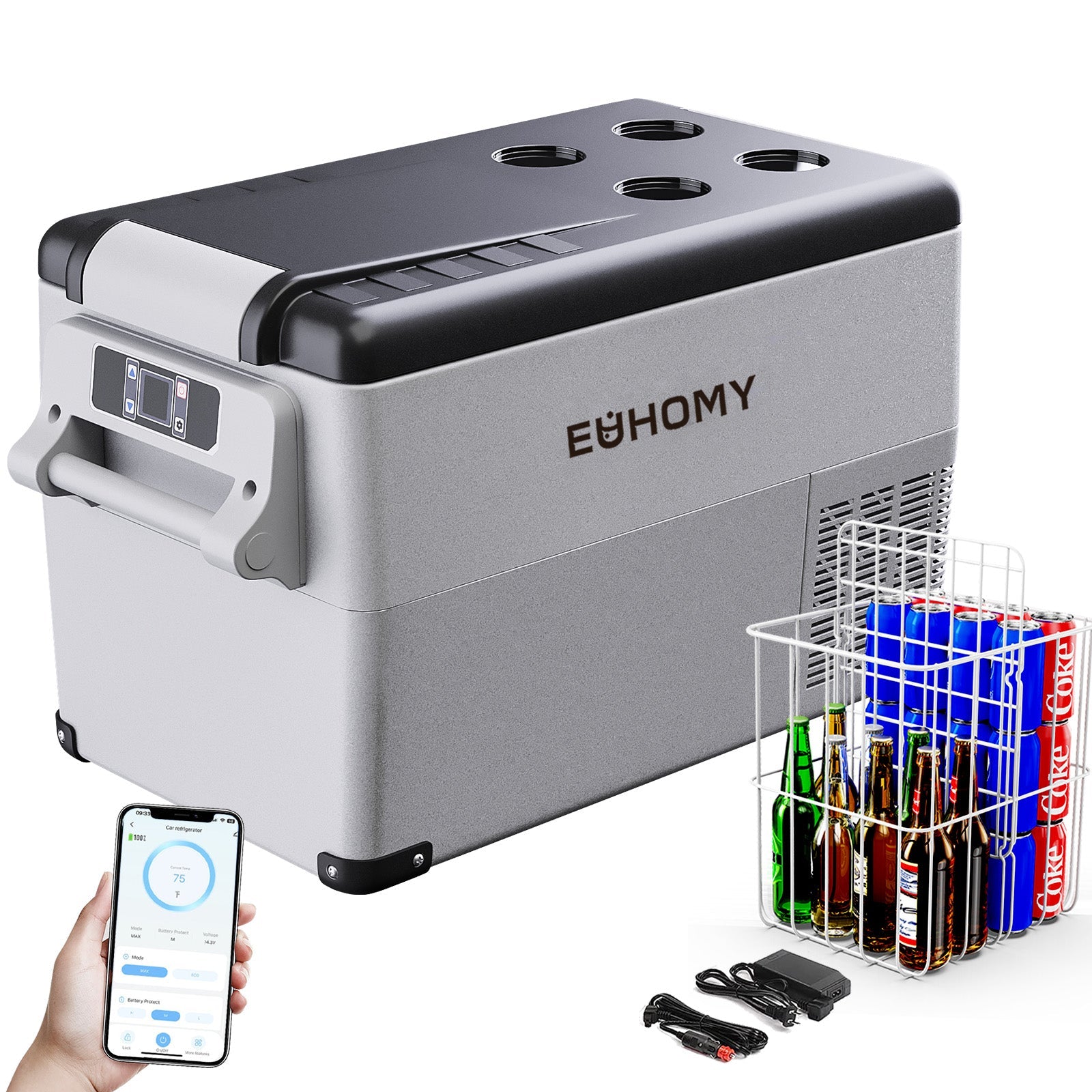 Euhomy Rover H1 Car Refrigerator (37QT/48QT/59QT)