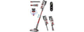 Ljuren Cordless Vacuum Cleaner for Home (Peach Red)