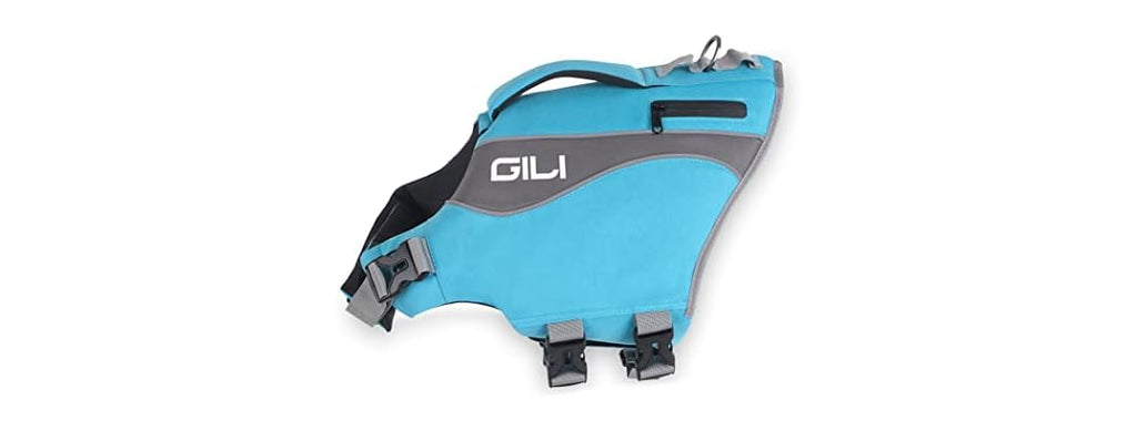 GILI Ripstop Dog Life Jacket Flotation Device