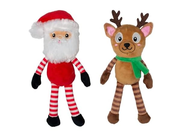 Fringe Studio Pet Toy, Friend at Frost Sight Dog Toy 2 Pk