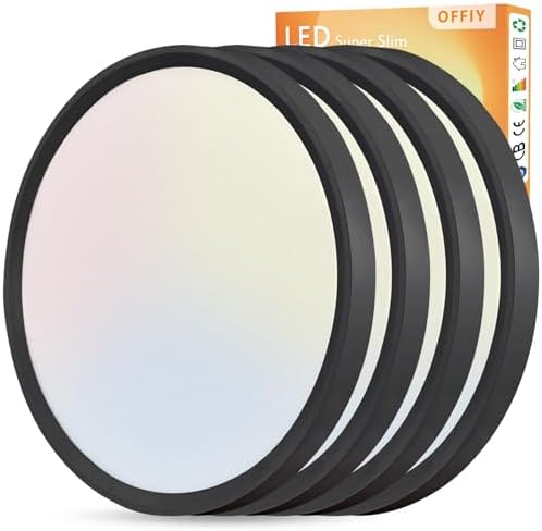 4-Pack Slim LED Ceiling Light 32W CCT