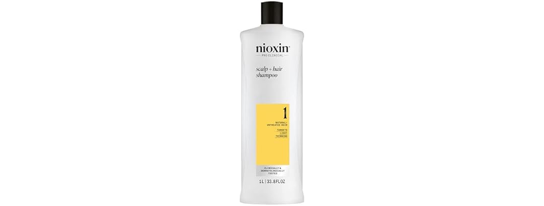 Nioxin System 1 Cleanser Shampoo, 33.8 oz