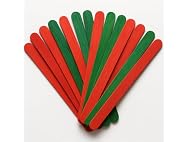 Christmas Craft Sticks Red & Green 500ct