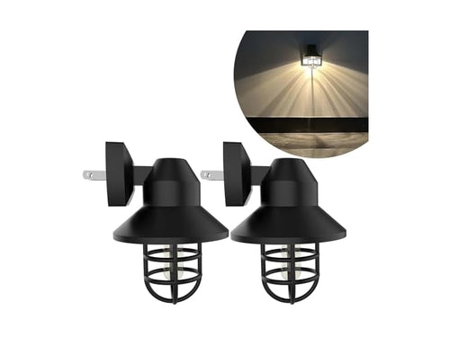 2 Pack Rustic Farmhouse Night Lights