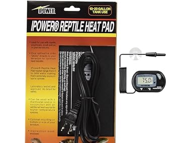 iPower 6 by 8-Inch 8W Reptile Heat Mat