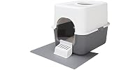 RIZZARI Large Cat Litter Box,Portable Cat Litter Box
