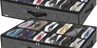 Sturdy Under Bed Shoe Storage