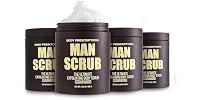 4Pk Mens Exfoliating Body Scrub