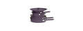 BELLA 9-Piece StoreMore Cookware Set Plum