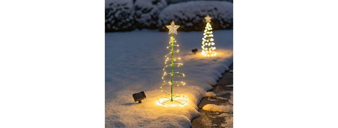 MERRYLITE Solar LED 4ft Christmas Tree