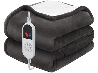 HOW'S MY HOUSE Heated Blanket Throw