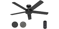 Hunter 52 Inch Black Outdoor / Indoor Ceiling Fan