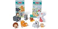 Melissa & Doug Blockables Farm and Woodland 2-Pack