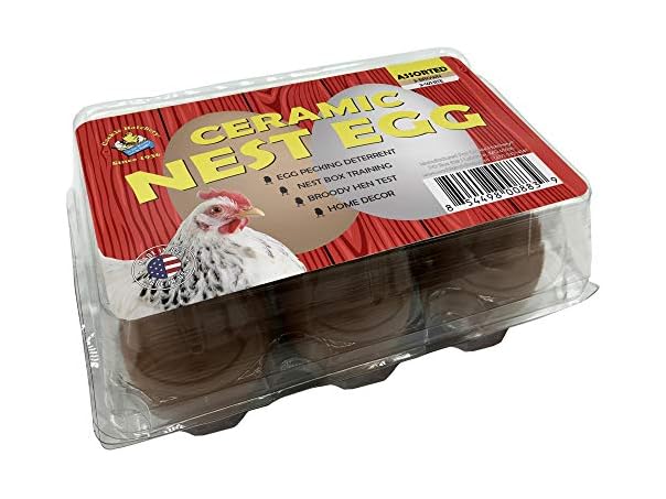 Cackle Hatchery Ceramic Nest Eggs (6count)