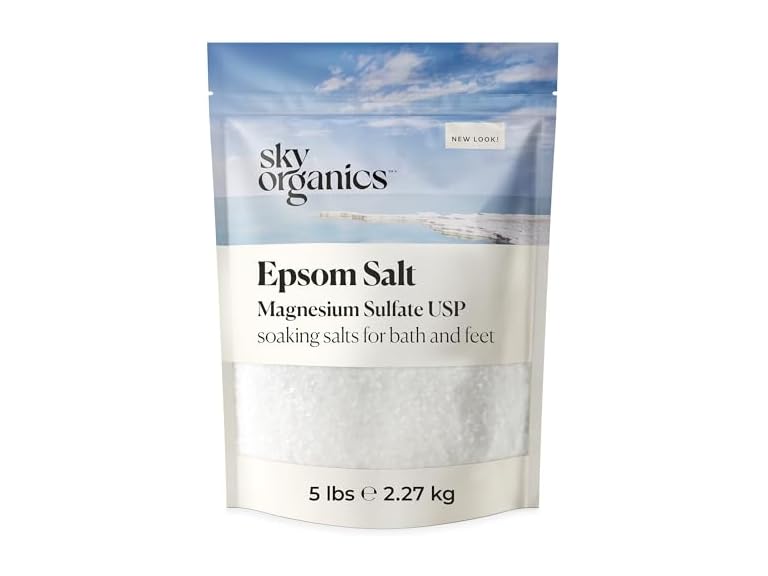 Sky Organics Epsom Salt Soak 5lbs