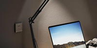 Clamp on LED Desk Lamp
