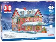 3D Puzzle - Christmas House
