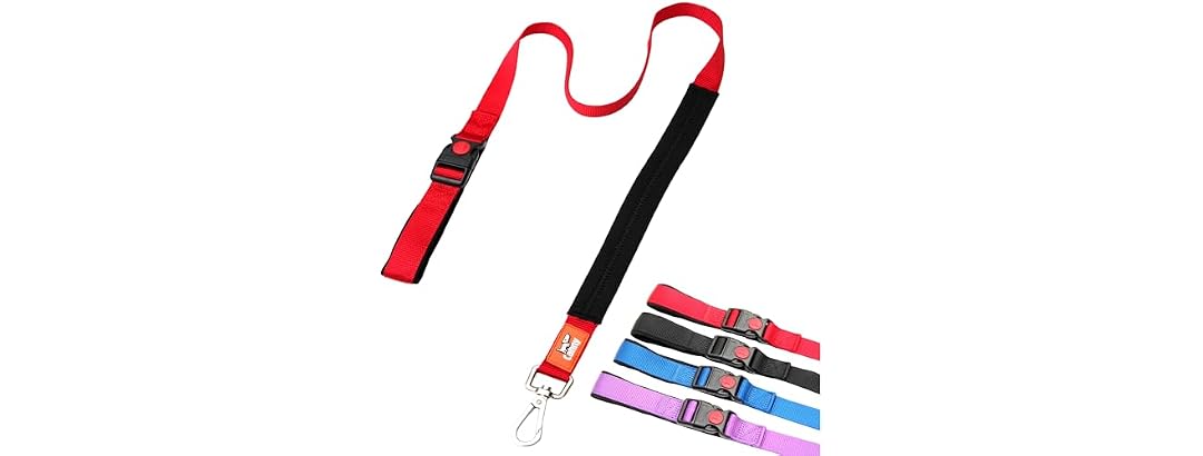 Canny Connect Leash - Anti Pull Dog Leash, Red