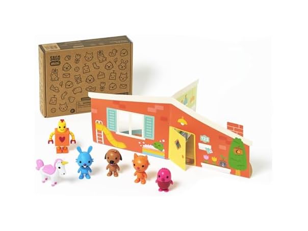 Sago Mini, Figurine Pack with 6 Toy Figures Set