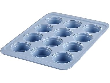 Farberware Bakeware Muffin/Cupcake Baking Pan, 12-cup