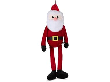 Bow Wow Pet Corduroy Santa Crinkle & Squeak