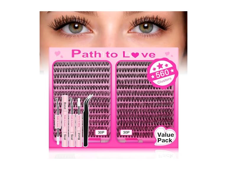 300pcs Lash Clusters Kit