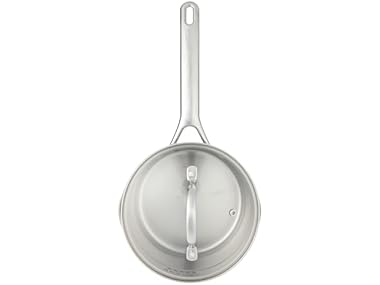 GoodCook Stainless Steel Sauce Pan with Strainer Lid