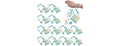 Fun Express Friendship Bracelet Kit 12Pk