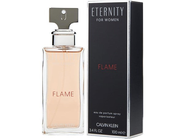 Eternity Flame/Calvin Klein EDP Spray 3.4 Oz