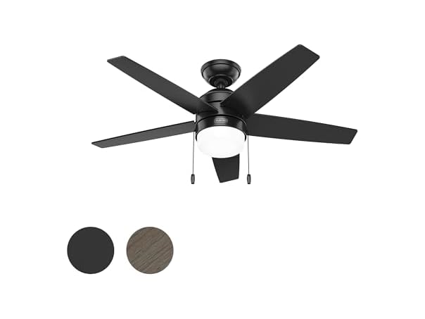 Hunter Fan 44" Matte Black Indoor Fan