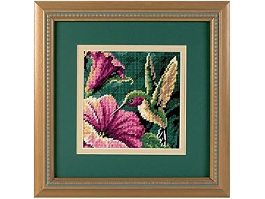Dimensions Hummingbird Drama Mini Needlepoint
