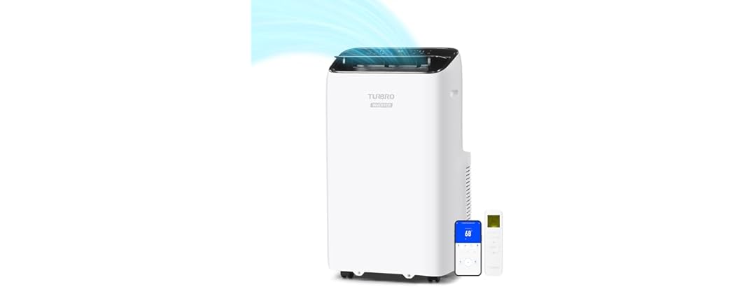 TURBRO 14k BTU Portable Air Conditioner