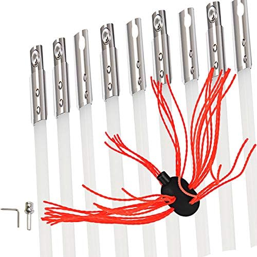 Chimney Sweep Kit 30FT Length, Chimney Brush Kit