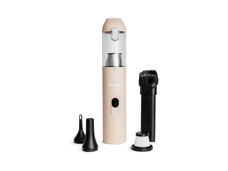 GEARLIE PortalVac, Handheld Rechargeable Vac