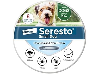 Seresto Small Dog Flea & Tick Treatment & Prevention Collar