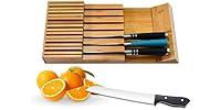 15 Knife Bamboo Drawer Organizer