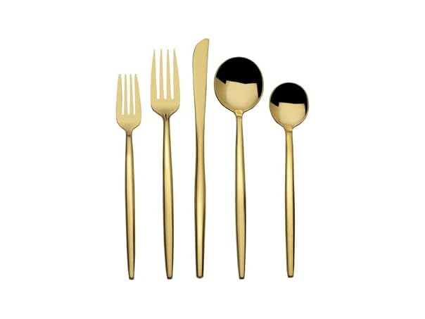 Towle Living Forged Shea Gold 20-Piece Flatware Set