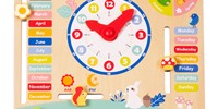 Zummy Wooden Calendar Learning Toy