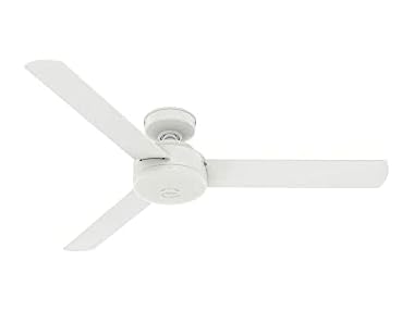 Hunter Fan 52" Matte White, 3 Blades