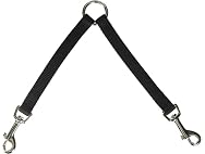 Hamilton Coupler for Two Walking Dogs, Black